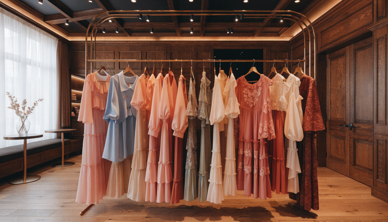 ShopNational Clothing women's fashion collection with elegant dresses and premium tops